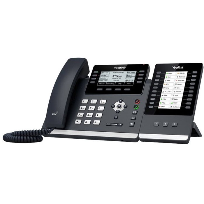 Yealink EXP43 Módulo de Expansión de Teclas Negro Gris para T43U/T46U/T48U