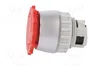 SPAMEL Interruptor de emergencia rojo 22mm SP22-B