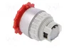 SPAMEL Interruptor de emergencia rojo 22mm SP22-B