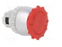 SPAMEL Interruptor de emergencia rojo 22mm SP22-B