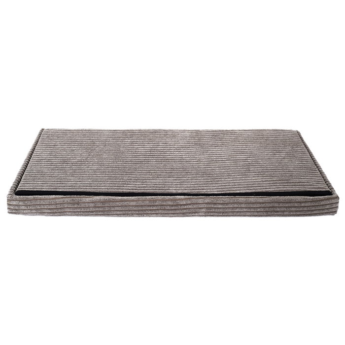 Home Deco Factory Puf Plegable Scott Taupé Colección Cocooning 76x38x38 cm