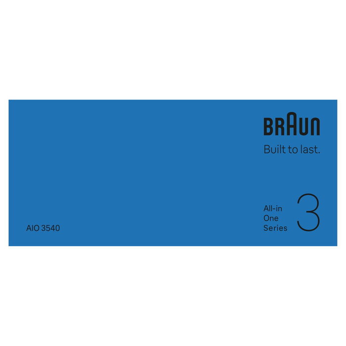 Afeitadora Recargable Ergonómica Multifunción 8 en 1 Braun 8 Piezas