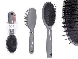 Berilo Cepillo Cabello Gris Siliconado 7 x 25.5 x 3.5 cm (Set de 24)