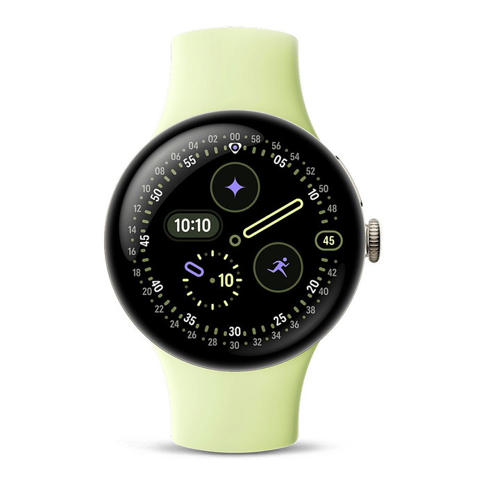 Google Pixel Watch 4 Amoled 41 mm Digital Pantalla Táctil Oro WiFi GPS Satélite