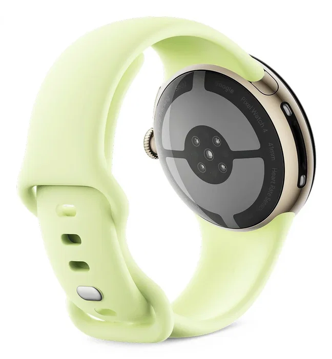 Google Pixel Watch 4 Reloj Inteligente - AMOLED 41 mm Caja Oro, Pantalla Táctil, Wear OS, 32 GB, GPS, Resistente al Agua IP68 (5 ATM), Batería 325 mAh, Asistente Google Gemini