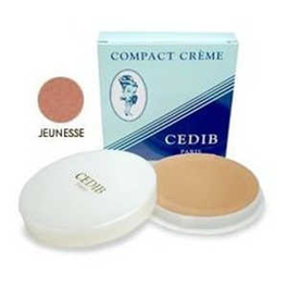 Cedib Compact Creme Jeunesse-4 Maquillaje Crema-Polvo para Todo Tipo de Pieles Acabado Natural y Joven