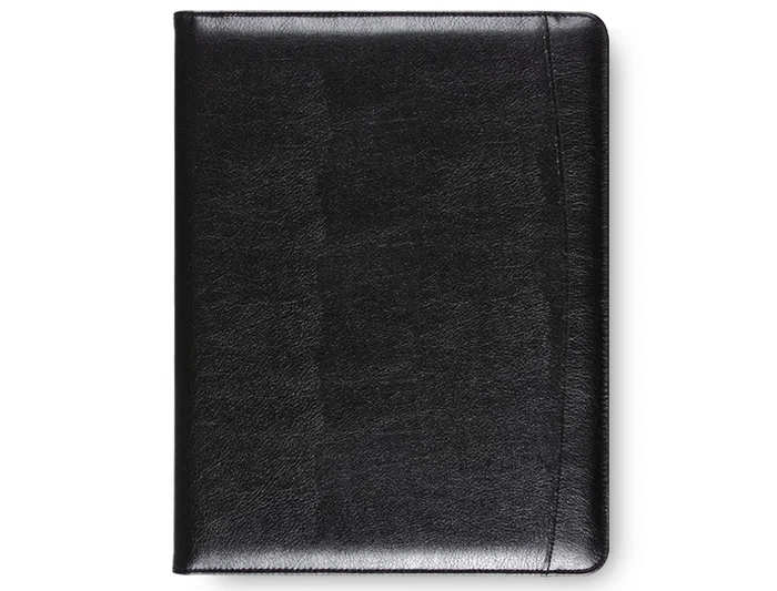 Q-connect Carpeta Portafolios sin Cremallera con Departamentos Interiores Color Negro 320x250 mm