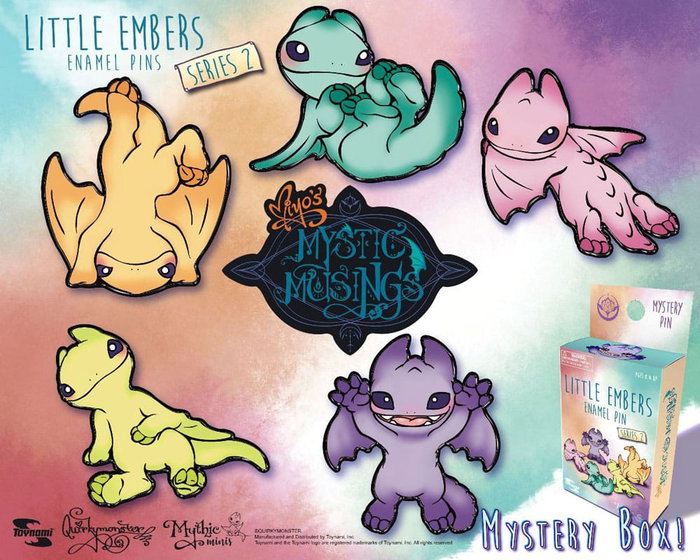 Toynami Miyo's Mystic Musings Little Embers Series 2 Chapas Esmaltadas 5 cm Caja Sorpresa Expositor (10) Toynami Miyo's Mystic Musings Little Embers Series 2 Chapas Esmaltadas 5 cm Caja Sorpresa Expositor (10)