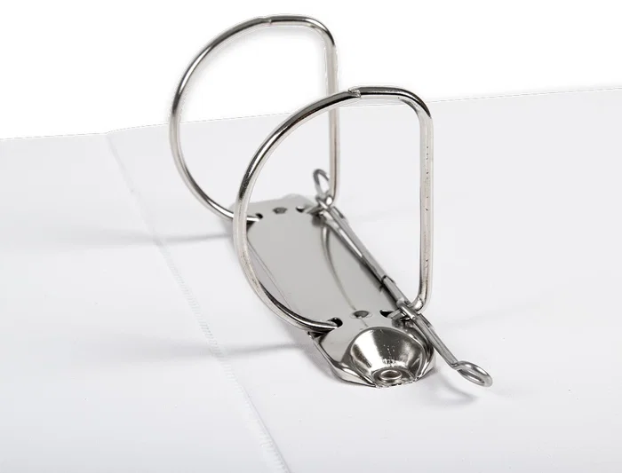 Liderpapel Carpeta Canguro 2 Anillas Mixtas 55mm A4 Plástico Blanco