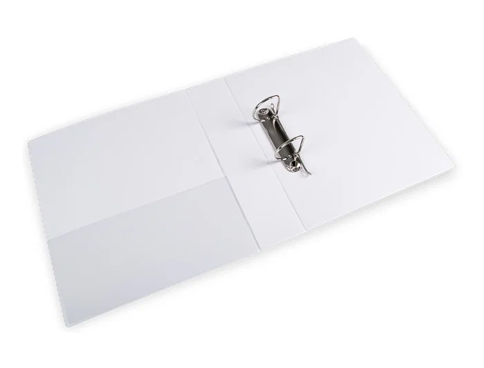 Liderpapel Carpeta Canguro 2 Anillas Mixtas 55mm A4 Plástico Blanco
