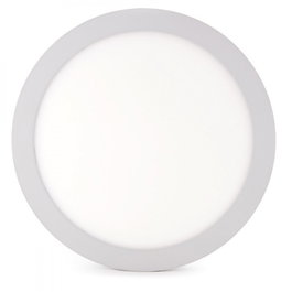 Pack 2 Plafones LED 24W Blanco Frío 6000K 1900Lm de superficie