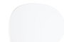 DKD Home Decor Shenglong 1 Taburete Scandi Urban Blanco Negro 50 x 51 x 104 cm
