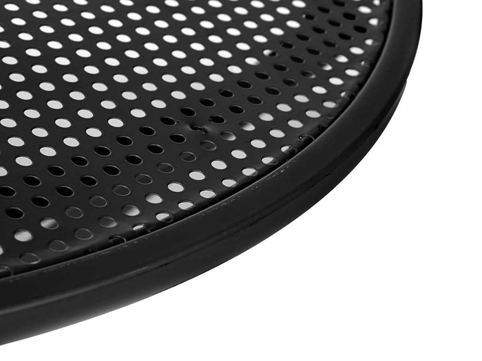 IBERGARDEN Set Mesa y 2 Sillas Negro 96x60x22.5 cm