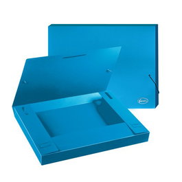 Carpeta De Proyectos Forofis Pp A4 Gomas 3 Cm Azul