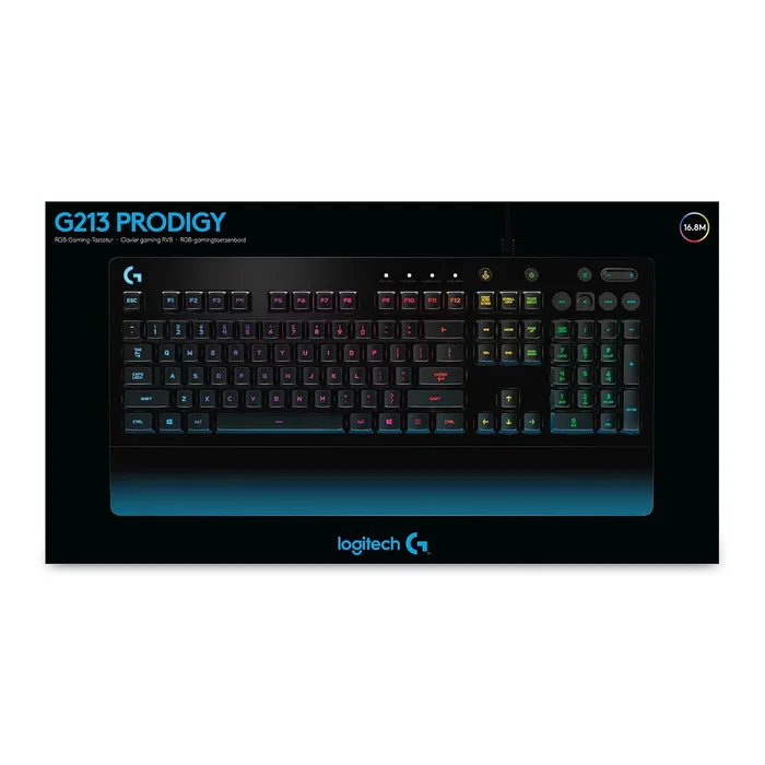 Logitech G213 Prodigy Teclado Gaming USB Azerty Belga Negro