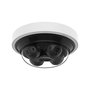 Hanwha Cámara IP Multisensor 16MP (4x 4MP) AI IR20 WDR IK10 IP66 NEMA4X para Exterior