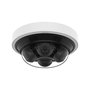Hanwha Cámara IP Multisensor 16MP (4x 4MP) AI IR20 WDR IK10 IP66 NEMA4X para Exterior