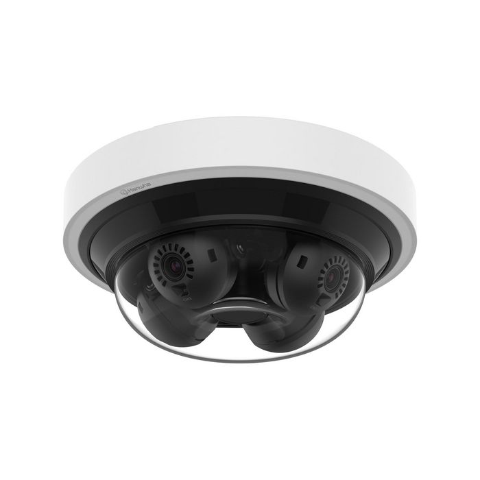 Hanwha Cámara IP Multisensor 16MP (4x 4MP) AI IR20 WDR IK10 IP66 NEMA4X para Exterior