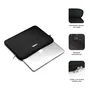 Subblim Business Laptop Sleeve Neoprene V2 para portátiles de 13,3-14 pulgadas, Negra