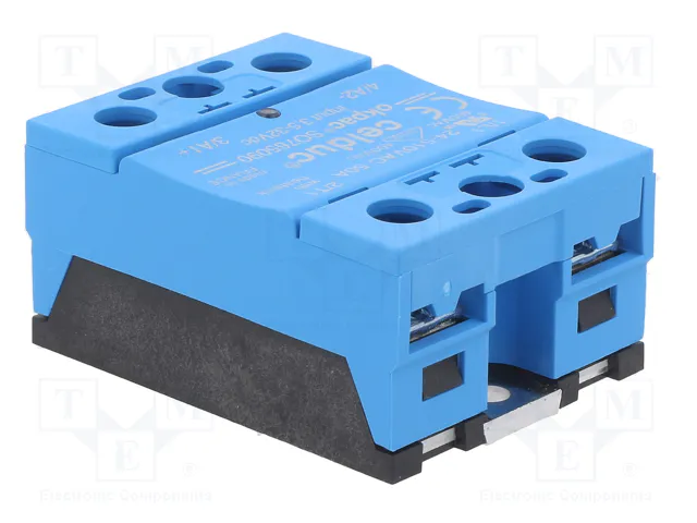 CELDUC SO7 Relé de semiconductor monofásico 50A 24-510VAC CELDUC SO7 Relé de semiconductor monofásico 50A 24-510VAC