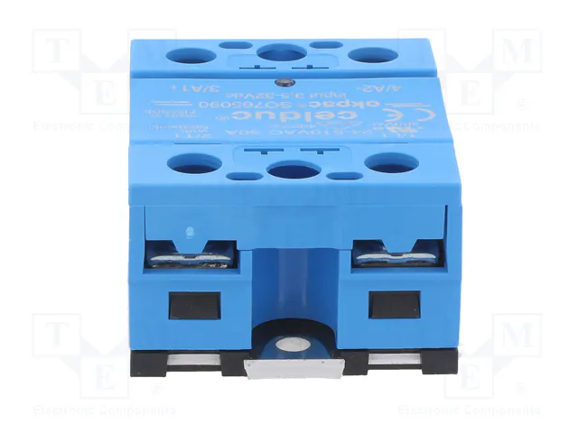 CELDUC SO7 Relé de semiconductor monofásico 50A 24-510VAC CELDUC SO7 Relé de semiconductor monofásico 50A 24-510VAC