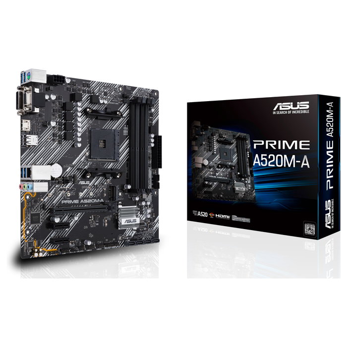 Asus Prime A520M-A II/CSM Socket AM4 Micro ATX DDR4