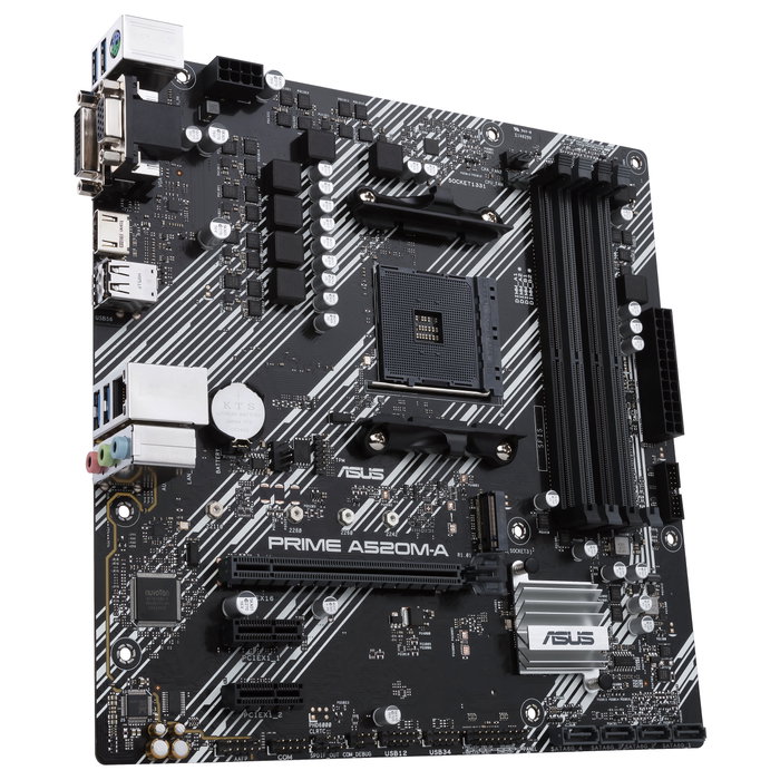 Asus Prime A520M-A II/CSM Socket AM4 Micro ATX DDR4