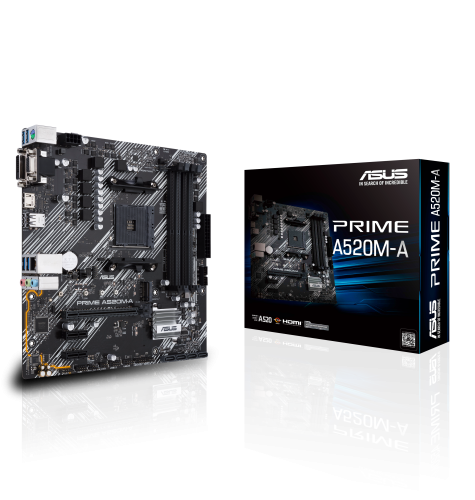Asus Prime A520M-A II/CSM Socket AM4 Micro ATX DDR4