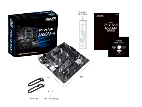 Asus Prime A520M-A II/CSM Socket AM4 Micro ATX DDR4