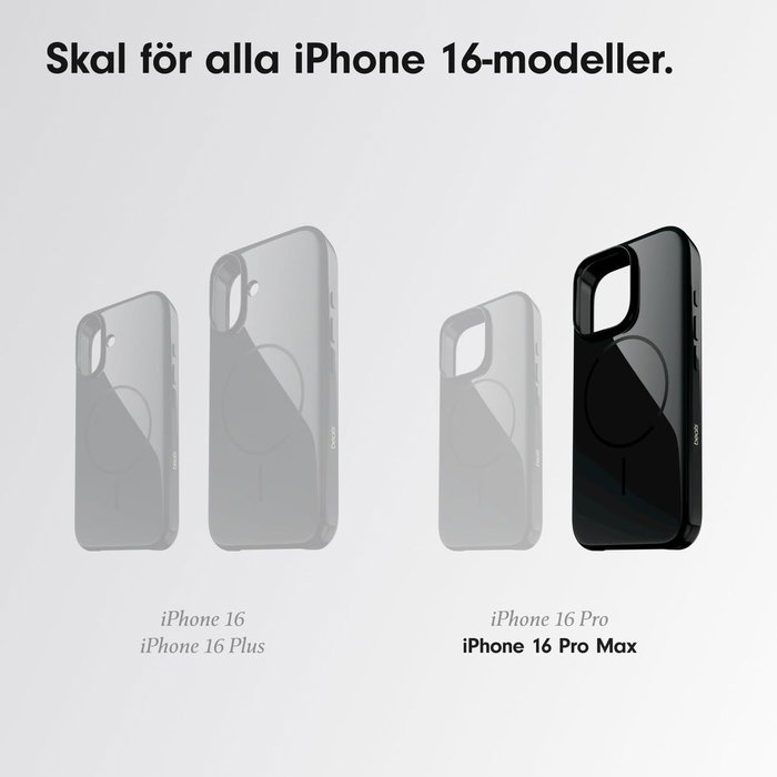 Apple iPhone 16 Pro Max Funda con MagSafe Midnight Black Apple iPhone 16 Pro Max Funda con MagSafe Midnight Black