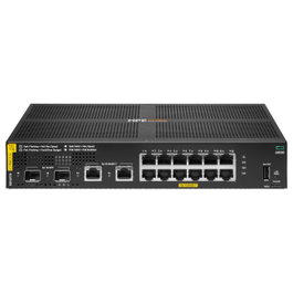 HP Enterprise HPE Aruba Networking CX 6000 12p 10/100/1000 PoE 2 SFP 139W Switch EU