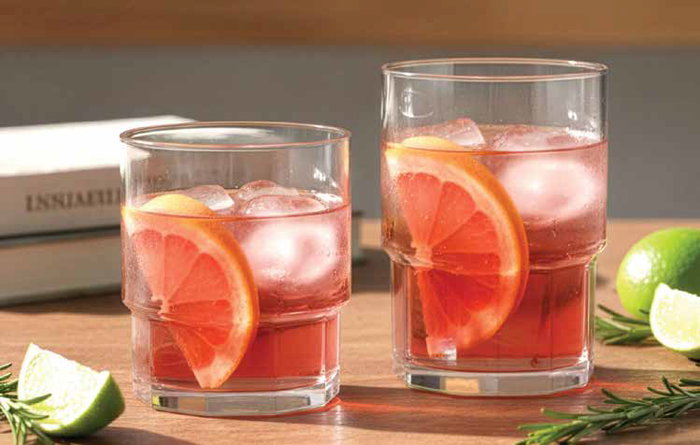 LAV Set de 6 Vasos Calista Apilables Largos 510cc