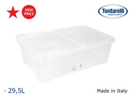 Tontarelli Caja de almacenaje con tapa 29.5L