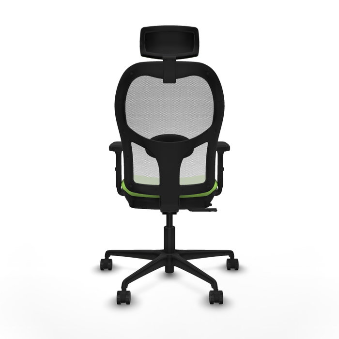 PIQUERAS Y CRESPO Silla de oficina Jorquera con mecanismo Sincro/Traslack, Pistacho y Blanco PIQUERAS Y CRESPO Silla de oficina Jorquera con mecanismo Sincro/Traslack, Pistacho y Blanco