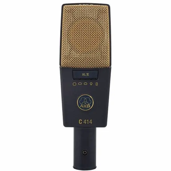 AKG C414Xlii Micrófono Condensador Gran Diafragma con 9 Patrones Polares