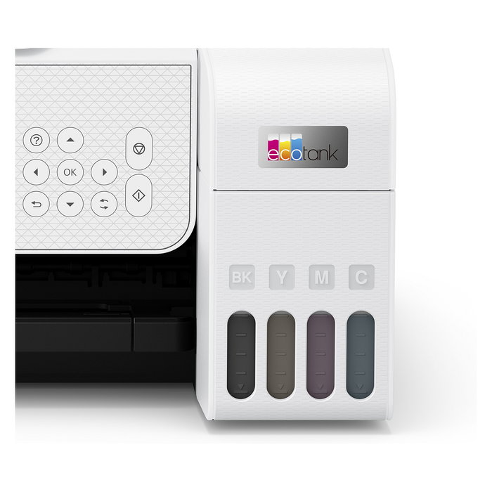 Epson EcoTank ET-2876 Impresora de Inyección de Tinta a Color A4 Wifi Blanco