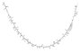 DKD Home Decor Guirnalda de luces LED Blanco frío 5m 300L