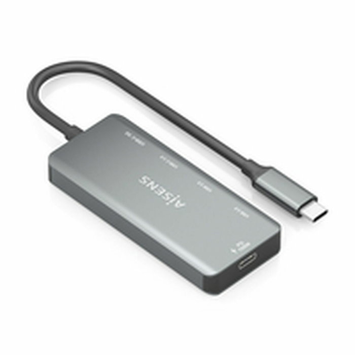 Aisens Hub USB 3.1 USB-C A109-0946 Gris