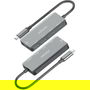 Aisens Hub USB-C A109-0946, 2xUSB, 2xUSB Tipo-C, 1xUSB Tipo-C PD 100W, Gris