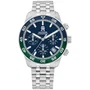 Tommy Hilfiger 1792185 con esfera azul y correa gris