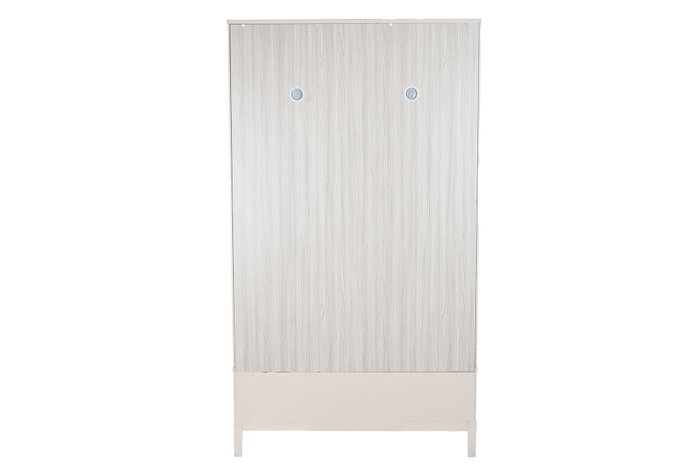 DKD Home Decor Armario Tradicional Gris Claro 110 x 60 x 195 cm Metal MDF DKD Home Decor Armario Tradicional Gris Claro 110 x 60 x 195 cm Metal MDF