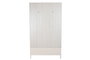 DKD Home Decor Armario Tradicional Gris Claro 110 x 60 x 195 cm Metal MDF