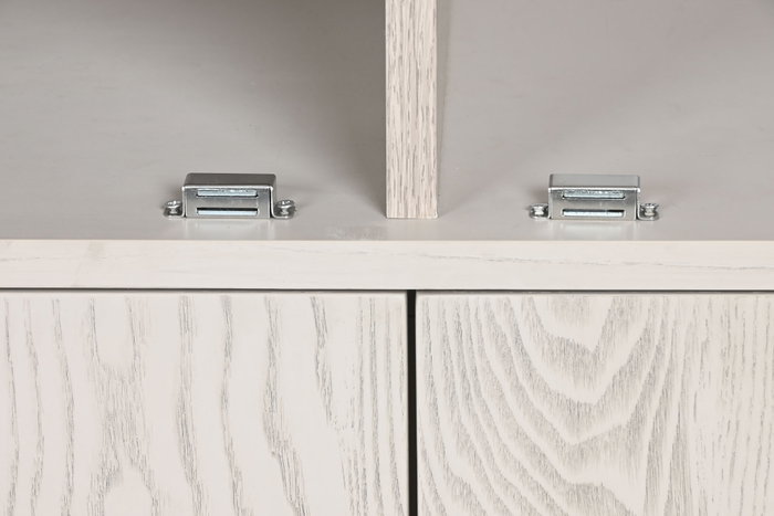 DKD Home Decor Armario Tradicional Gris Claro 110 x 60 x 195 cm Metal MDF DKD Home Decor Armario Tradicional Gris Claro 110 x 60 x 195 cm Metal MDF