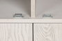 DKD Home Decor Armario Tradicional Gris Claro 110 x 60 x 195 cm Metal MDF