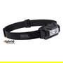 Petzl ARIA 2 RGB Linterna Frontal Negra, Iluminación RGB, 450 Lm, LED, IP67, 5 Modos, Recargable, 106g