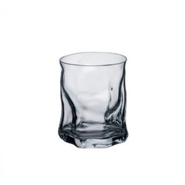 Bormioli Vaso Whisky Sorgente 42 cl, Alto 107 mm, Diámetro 94 mm, Vidrio, Cristalería (Set de 6)