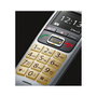 Gigaset E560 Teléfono DECT/analógico Negro, Plata