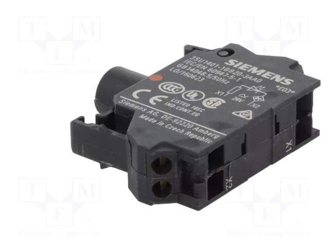 Siemens 3SU1401-1BB20-3AA0 Módulo LED 24V Rojo Multipack
