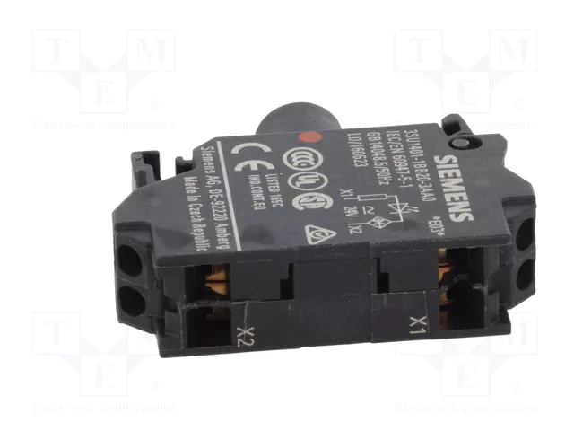 Siemens 3SU1401-1BB20-3AA0 Módulo LED 24V Rojo Multipack