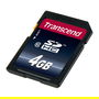 Transcend TS4GSDHC10 Tarjeta de Memoria SDHC de 4GB Clase 10 Velocidad 30MB/s
